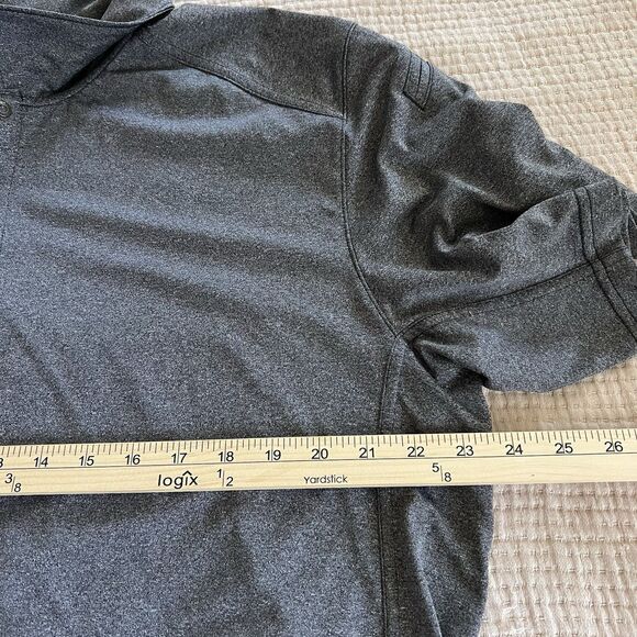 5.11 Tactical Series Men Performance Short Sleeve Polo Gray XL Outdoor Workwear - Picture 8 of 12